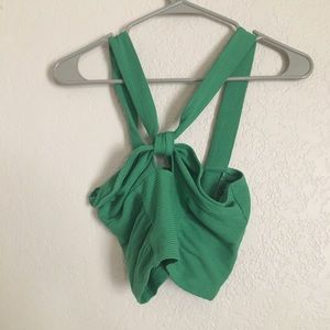 Urban Outfitters green open tank top